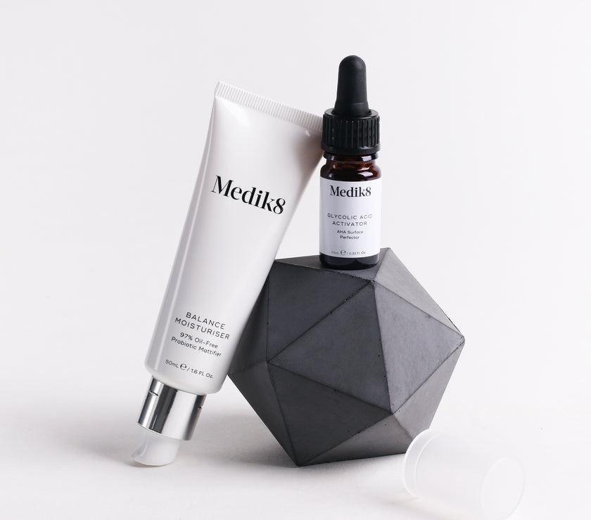 Medik8 Balance Moisturiser  & Glycolic Acid Activator