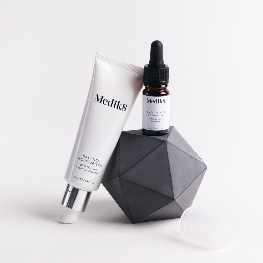 Medik8 Balance Moisturiser  & Glycolic Acid Activator